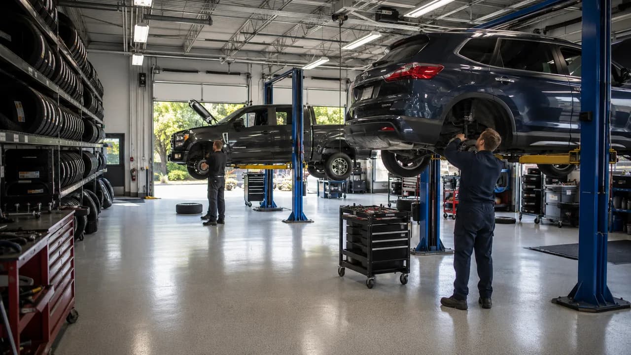 Preventive Maintenance at Big O Tires Agassiz