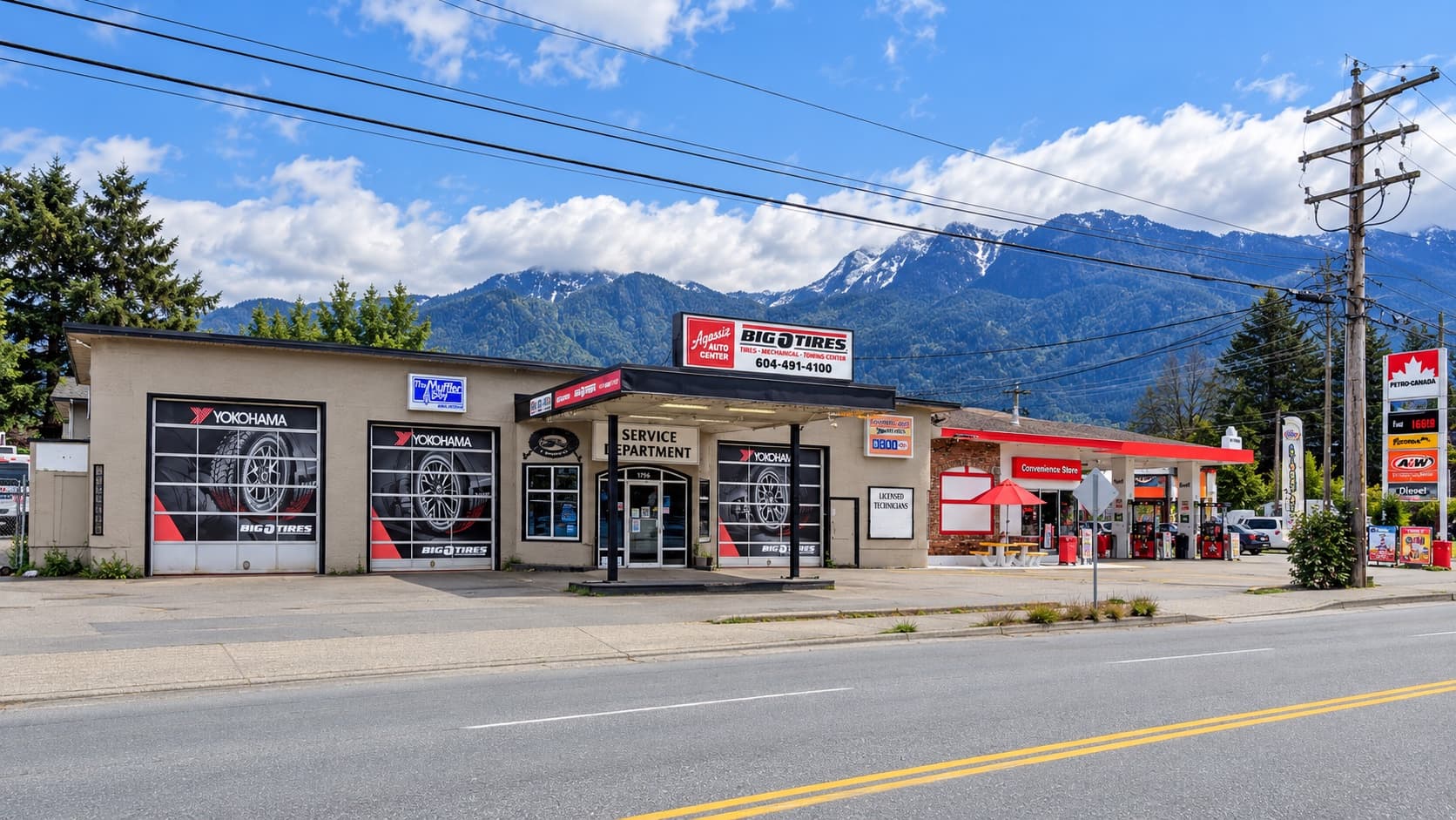 Big O Tires Agassiz storefront